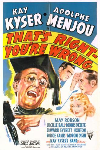 That's Right - You're Wrong (фильм 1939)