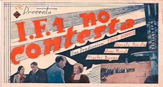 И.Ф.1 больше не отвечает (фильм 1933)